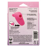 CalExotics First Time Rechargeable Suck & Play Stimulator Clit Ticklers and Pulsators
